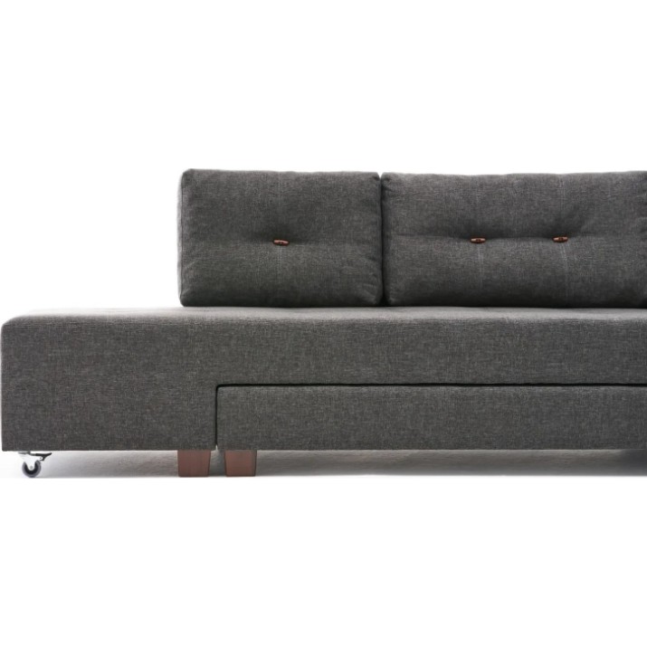 Canapea de colț Trendy Manama Anthracit R 282x206x85cm GTR003420