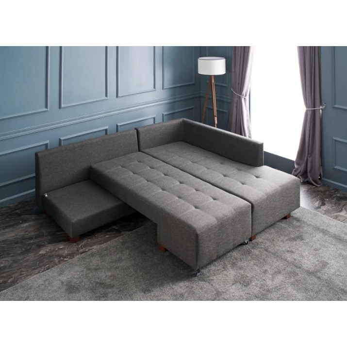 Canapea de colț Trendy Manama Anthracit R 282x206x85cm GTR003420