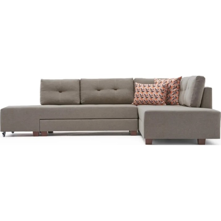 Угловой диван Trendy Manama Cream R 282x206x85cm GTR003422