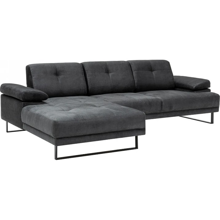 Угловой диван Trendy Mustang Anthracit L 274x174x83cm GTR003480