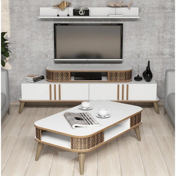 Гостиная Trendy Eylul White/Walnut GTR001281