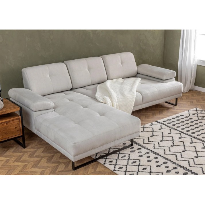 Угловой диван Trendy Mustang Beige L 274x174x83cm GTR003481