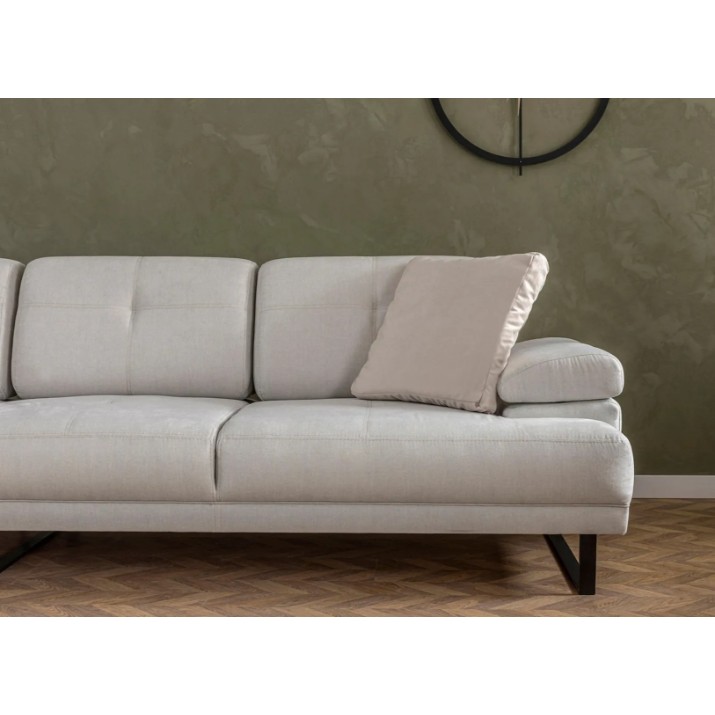 Canapea de colț Trendy Mustang Beige L 274x174x83cm GTR003481
