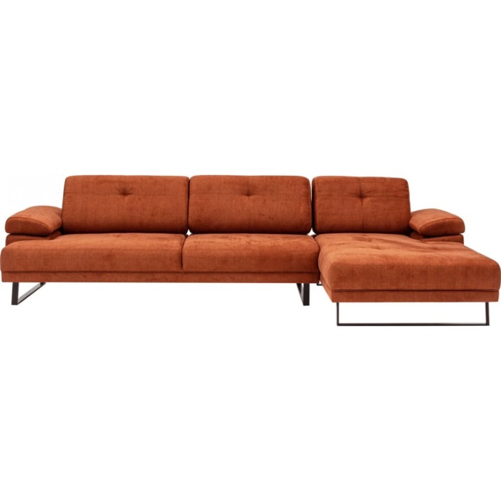 Угловой диван Trendy Mustang Orange R 274x174x83cm GTR003560