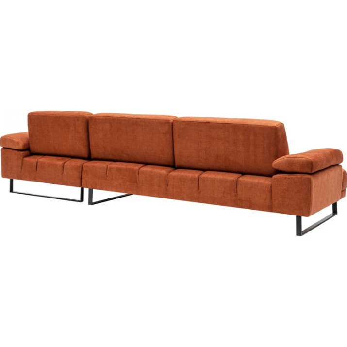 Угловой диван Trendy Mustang Orange R 274x174x83cm GTR003560