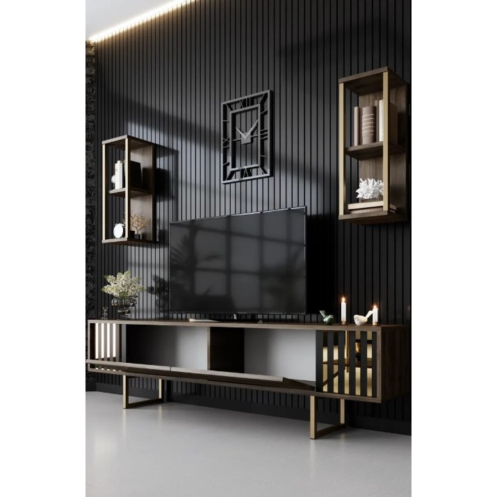 Гостиная Trendy Gold Line Walnut/Black/Gold GTR006446