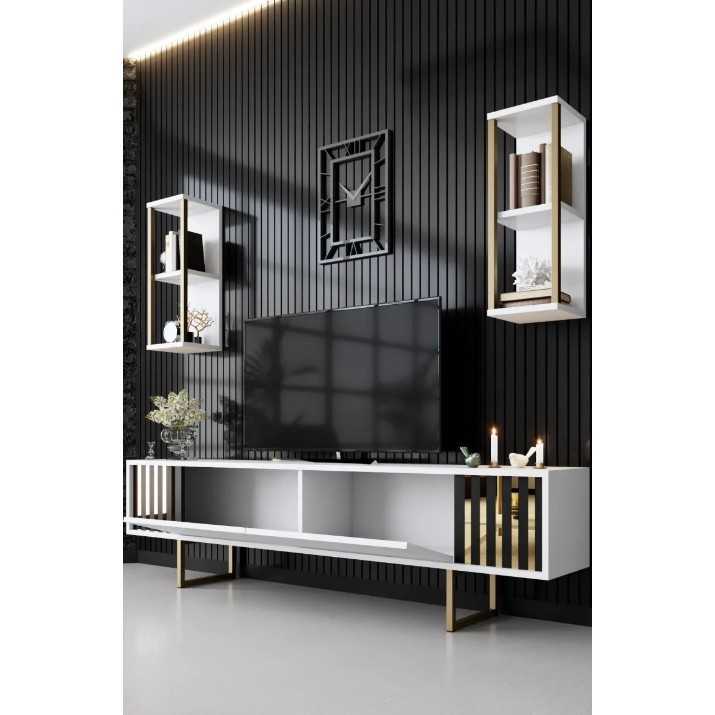 Гостиная Trendy Gold Line White/Black/Gold GTR006447