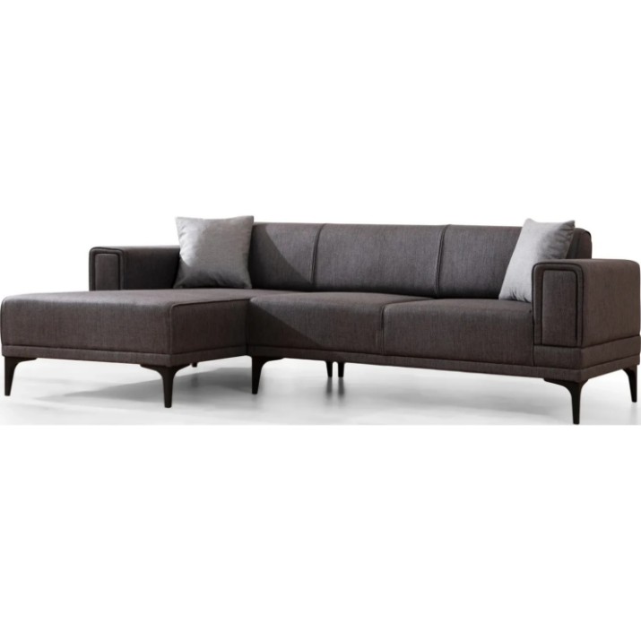 Угловой диван Trendy Orizont Dark Grey L 250x140x77cm GTR003323