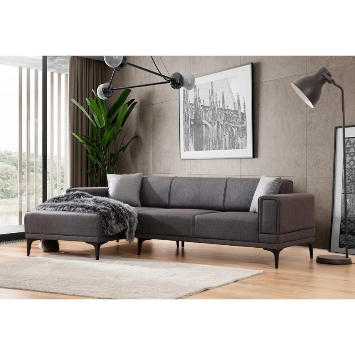 Canapea de colț Trendy Orizont Light Brown L 250x140x77cm GTR003325