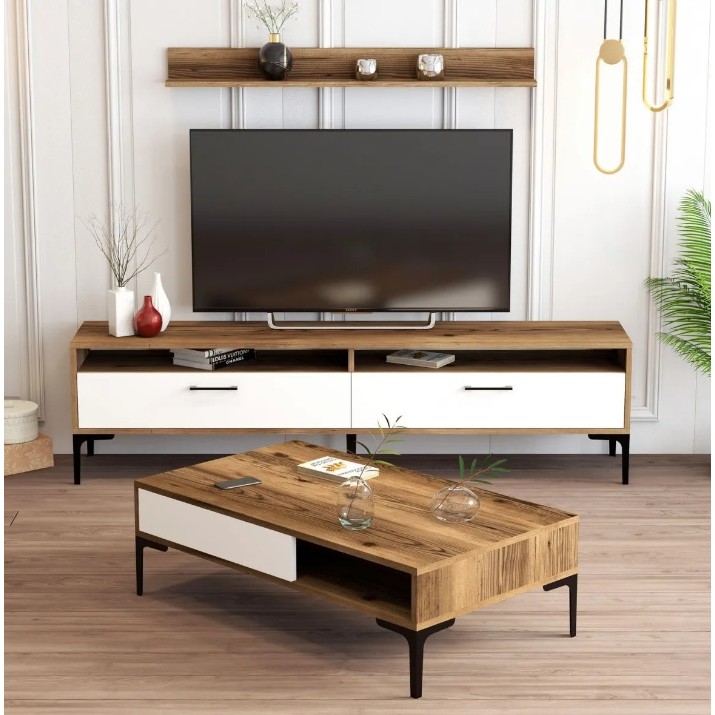 Living Trendy Istanbul Walnut/White/Black GTR001268