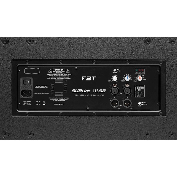 Сабвуфер FBT Subline 115SA 