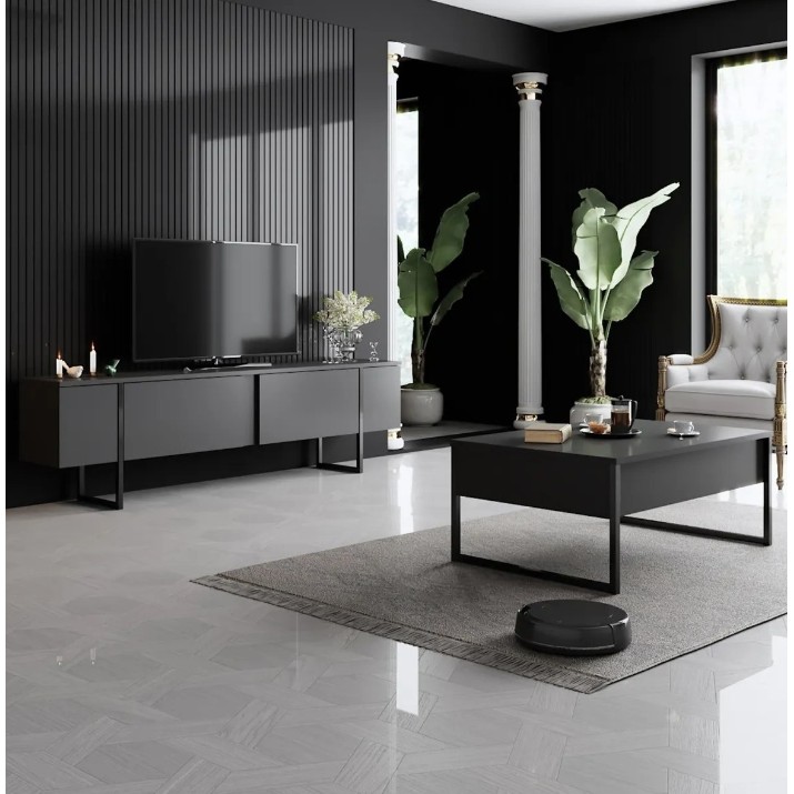 Living Trendy Luxe Anthracit/Black GTR006319