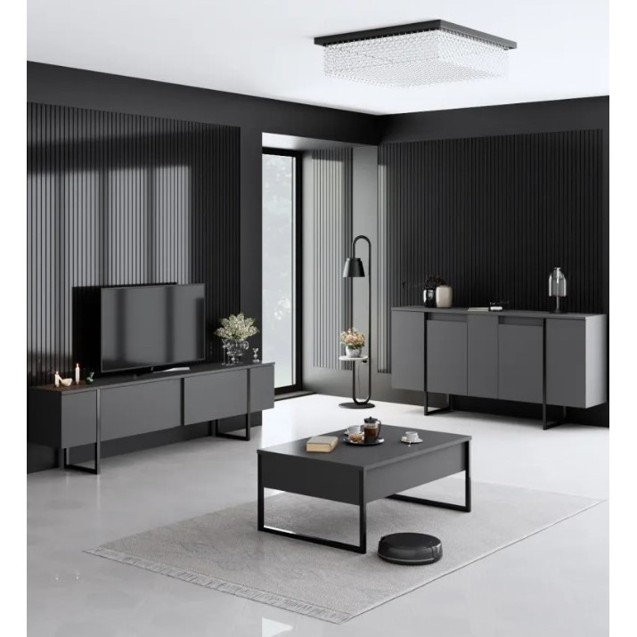 Living Trendy Luxe Anthracit/Black GTR006324