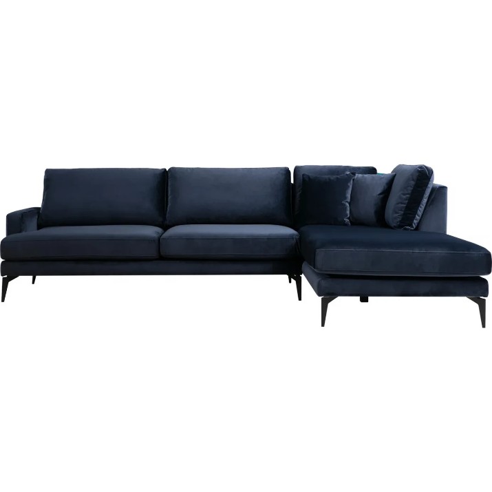 Canapea de colț Trendy Papira L3+Chl Navy Blue R 283x180x88cm GTR003542