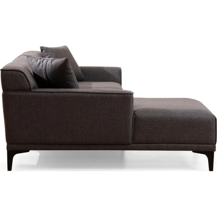 Canapea de colț Trendy Petra Anthracit L 250x145x69cm GTR003451