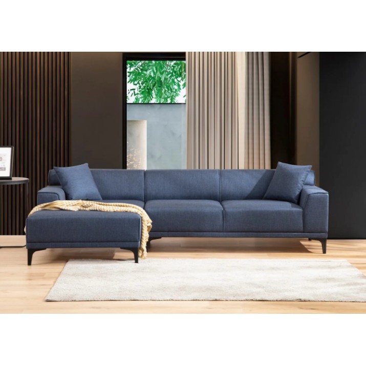 Угловой диван Trendy Petra Blue L 250x145x69cm GTR003452