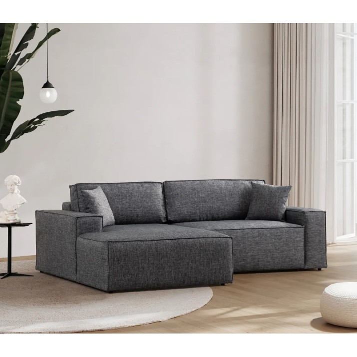 Canapea de colț Trendy Pirlo Dark Grey L 260x170x78cm GTR003335