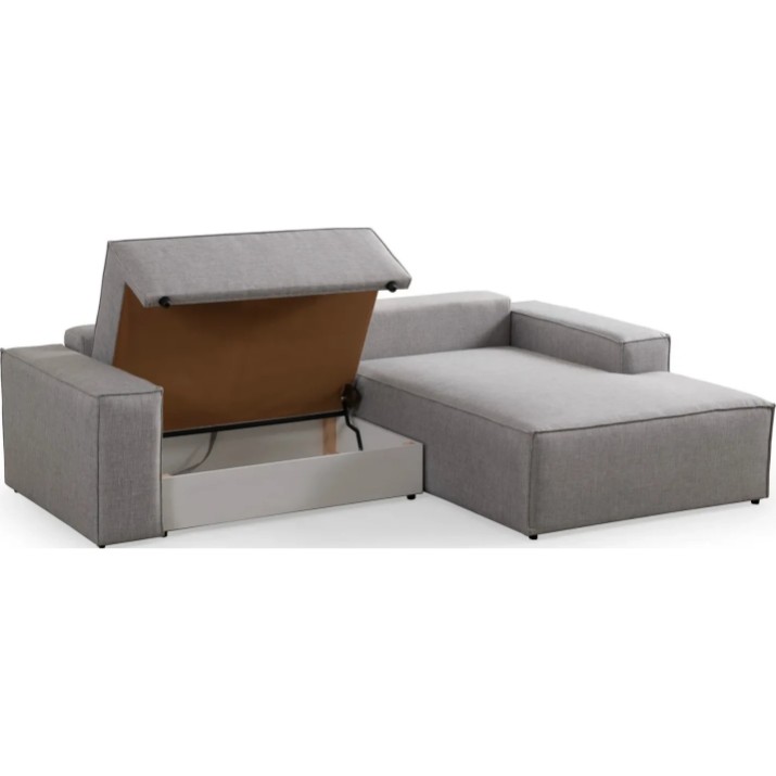 Canapea de colț Trendy Pirlo Light Grey R 260x170x78cm GTR003391