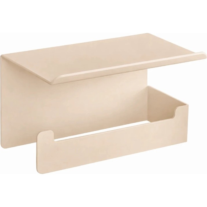 Suport hârtie igienică Daske Bliss 2 Left Adh Beige