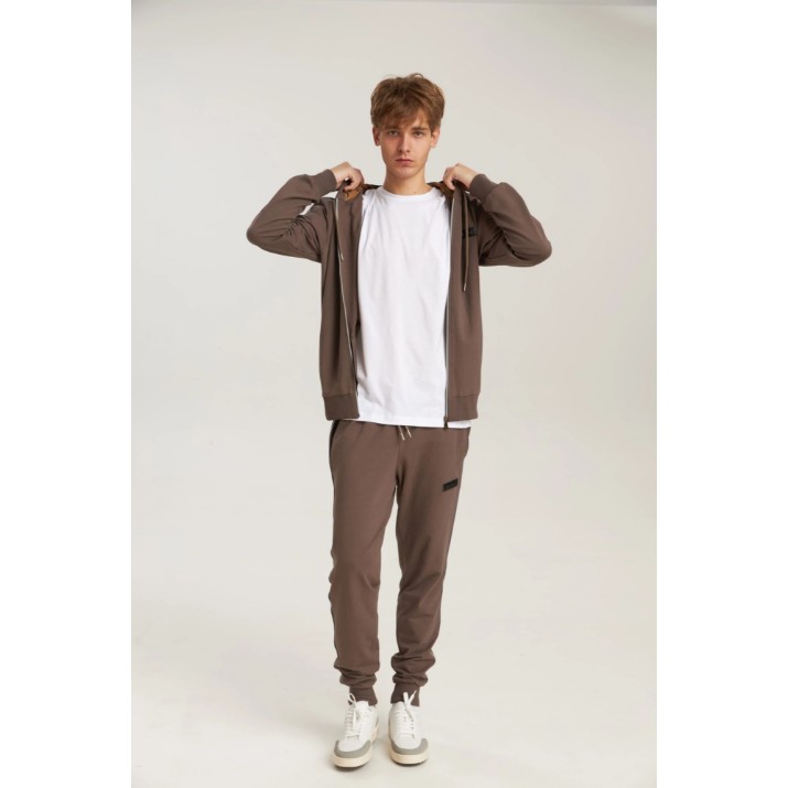 Costum sportiv pentru bărbați Bumbacel MTR98888_1325_M5 Brown, s.L