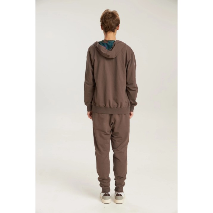 Costum sportiv pentru bărbați Bumbacel MTR98888_1325_M5 Brown, s.L