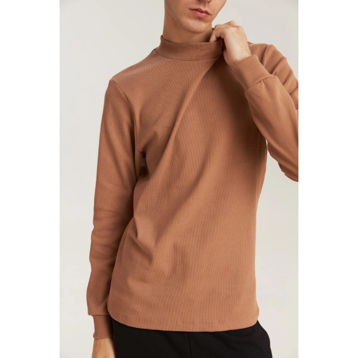 Мужская толстовка Bumbacel MV9718K_1230_S6 Brown, s.S