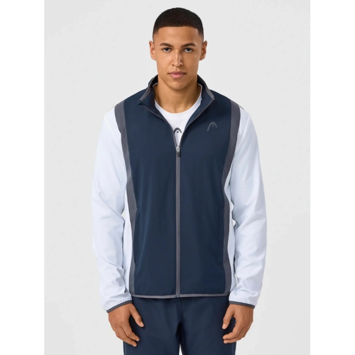 Мужская толстовка Head Club 25 Jacket XL Navy/White