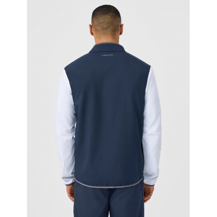 Мужская толстовка Head Club 25 Jacket XL Navy/White
