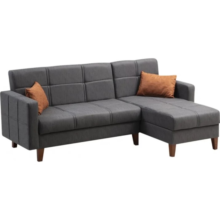 Canapea de colț Trendy Polya Dark Grey 216x130x86cm GTR007525
