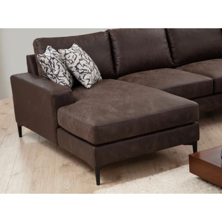 Canapea de colț Trendy Porto CHL-02-C-EOT Brown 314x200x90cm GTR003627