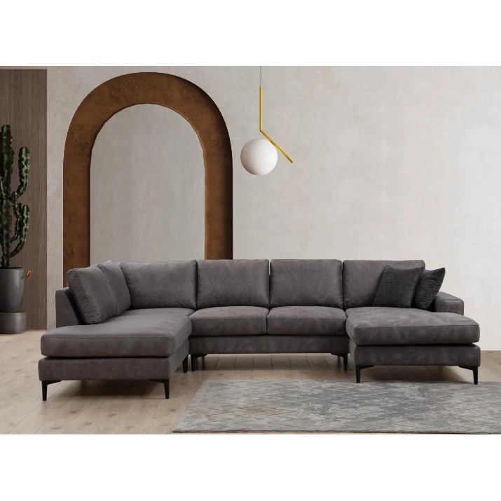 Угловой диван Trendy Porto EOT-C-02-CHL Anthracit 314x200x90cm GTR003629