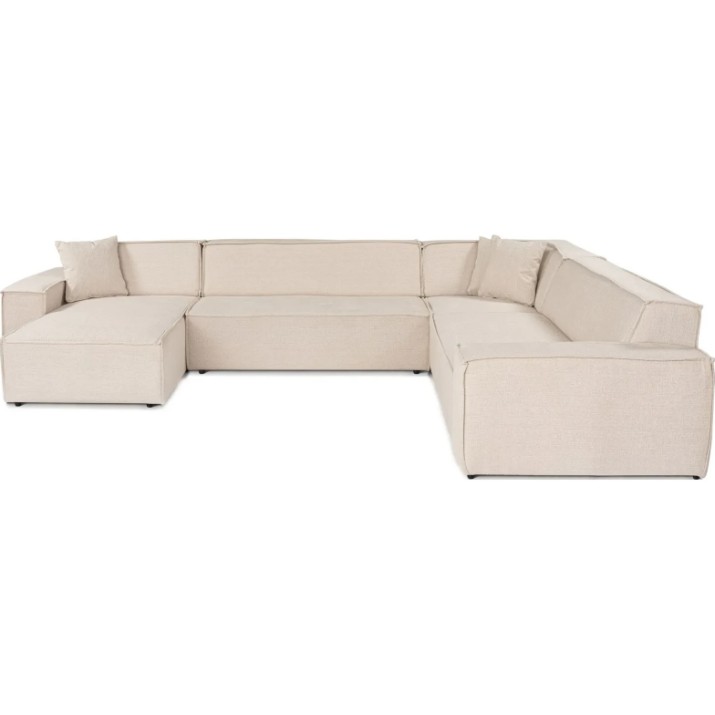 Canapea de colț Trendy Puzzle Chl-02-C-2R Beige 343x262x72cm GTR003689