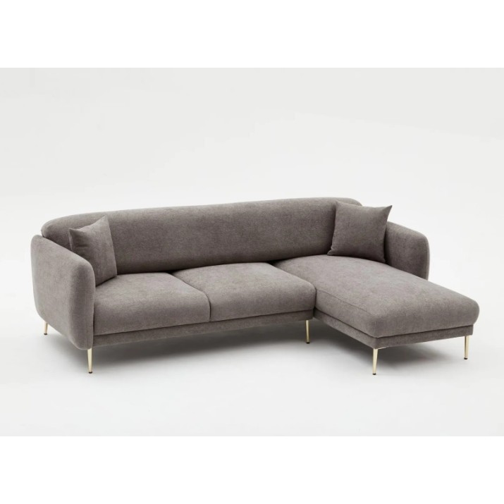 Canapea de colț Trendy Simena Grey R 266x133x80cm GTR003427