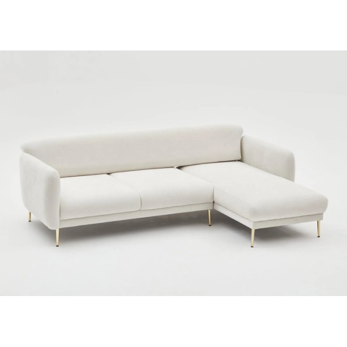 Угловой диван Trendy Simena Cream R 266x133x80cm GTR003426