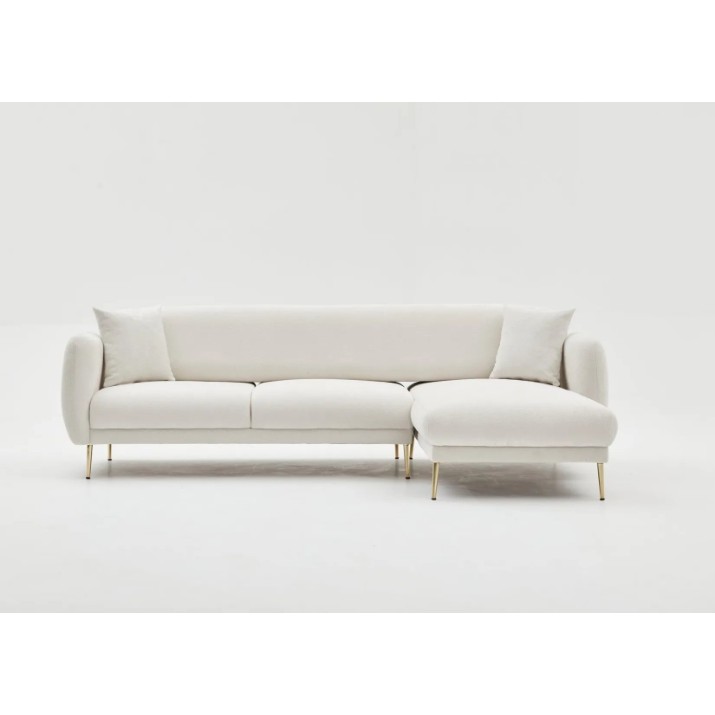 Угловой диван Trendy Simena Cream R 266x133x80cm GTR003426