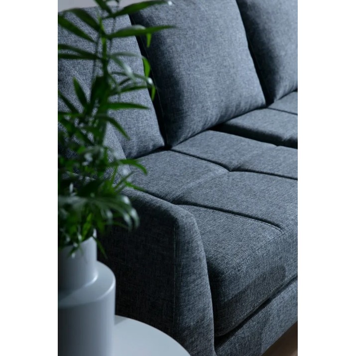 Canapea de colț Trendy Tempo L3+3 Dark Grey R 300x230x90cm GTR003543