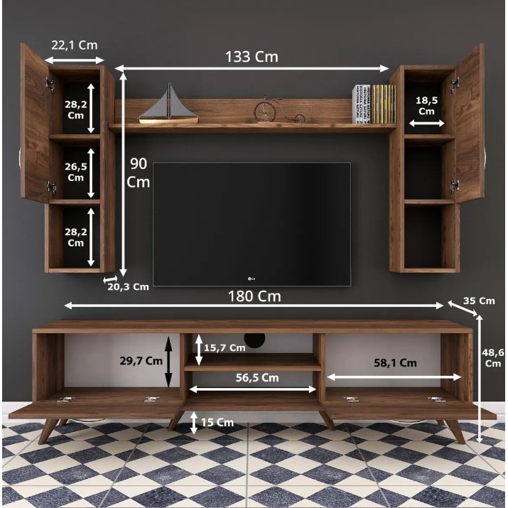 Гостиная Trendy M27 284 Walnut GTR000386