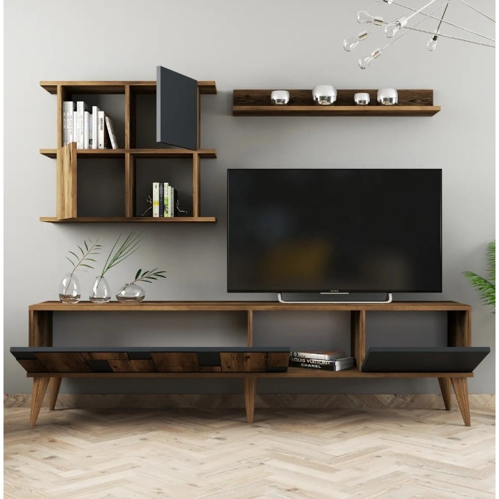 Living Trendy Madrid Walnut/Anthracit GTR000174