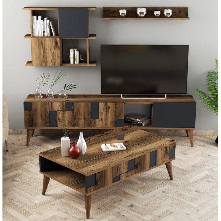 Гостиная Trendy Madrid Walnut/Anthracit GTR001282