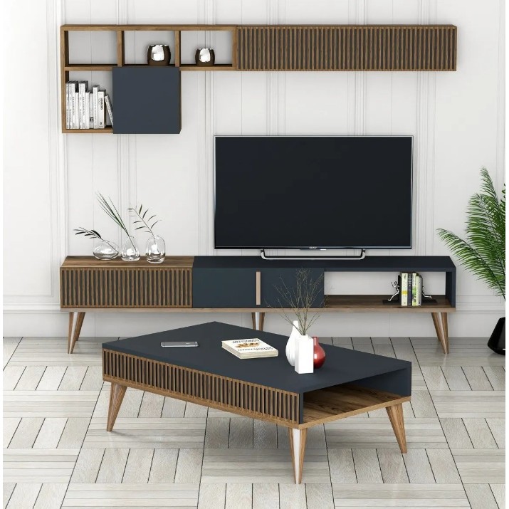 Гостиная Trendy Milano 483 Walnut/Anthracit GTR001303