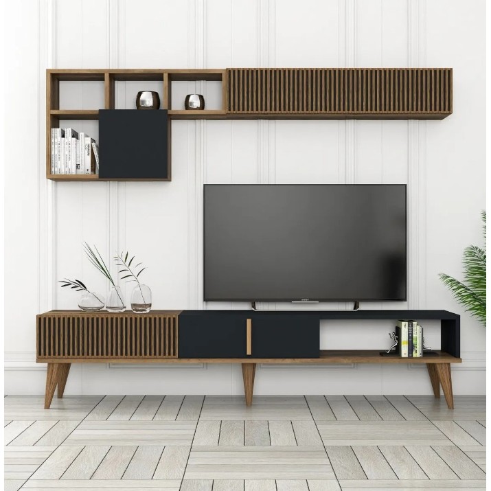 Гостиная Trendy Milano 483 Walnut/Anthracit GTR001303