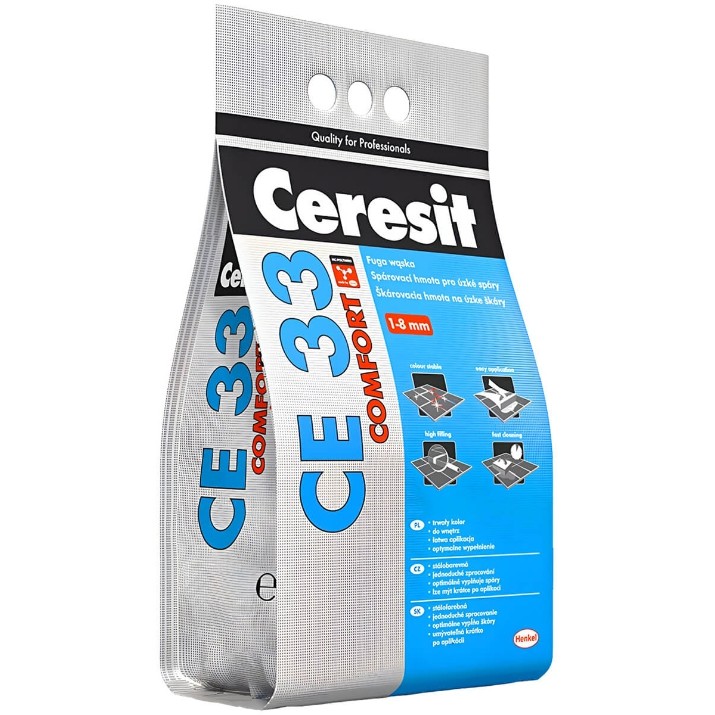 Затирка для швов Ceresit CE33-16 Graphite 2kg