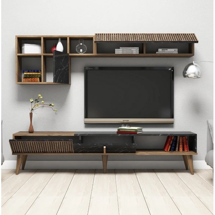 Гостиная Trendy Milano Walnut/Black Marble GTR000178