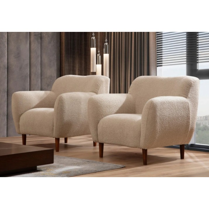 Кресло Trendy Napoli Cappuccino 95x86x96cm GTR002100