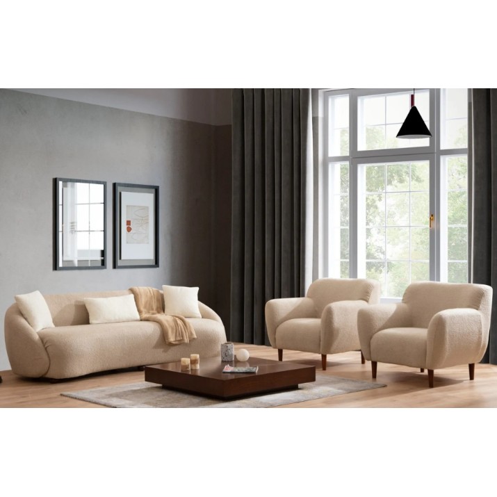 Fotoliu Trendy Napoli Cappuccino 95x86x96cm GTR002100
