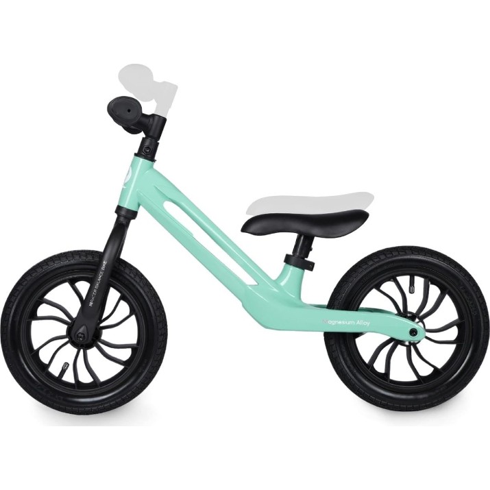 Bicicleta fără pedale Qplay Racer Mint
