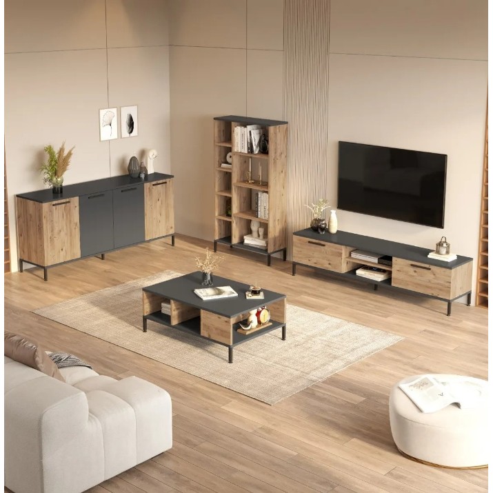 Living Trendy RL6-AA Oak/Anthracit GTR001326