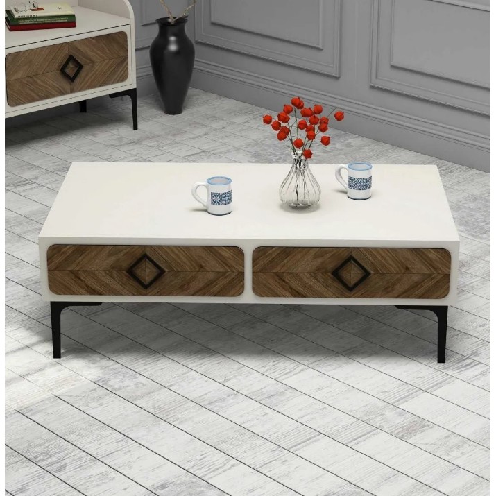 Living Trendy Samba Cream/Walnut/Black GTR001289