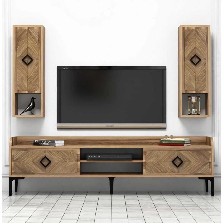 Гостиная Trendy Samba Walnut/Black GTR001291