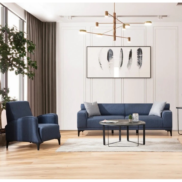 Кресло Trendy Petra Blue 78x78x87cm GTR001991